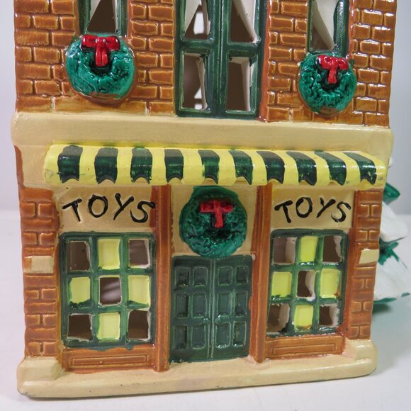 Vintage Department 56 Original Snow Village "Toy Shop" #5073-3,1986-1990 Retired - Picture 6 of 16